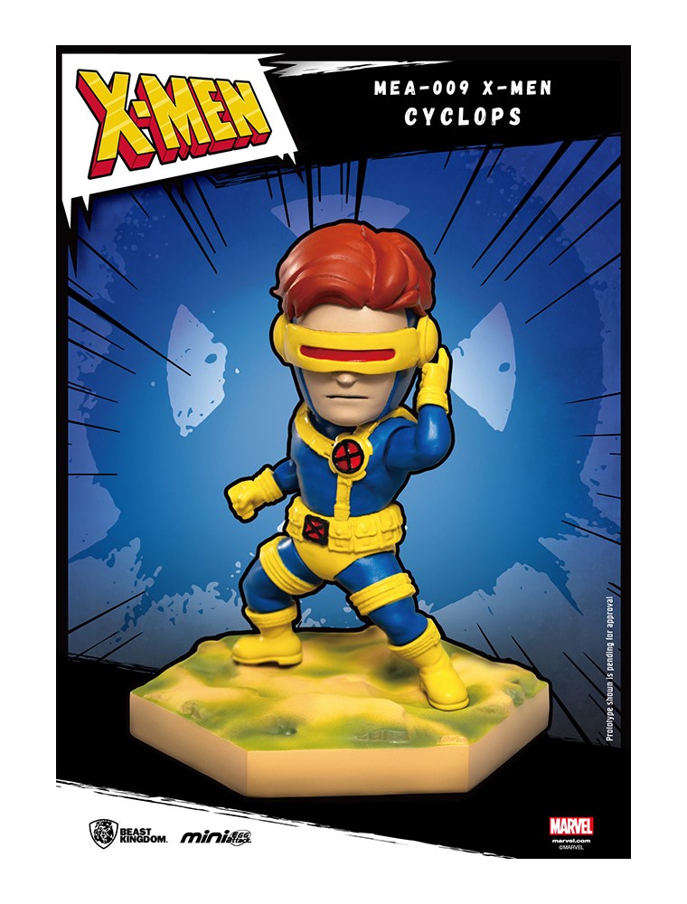 Beast Kingdom X-men Cyclops Mini Uova Attack Mini Figura