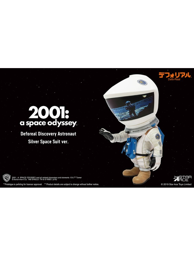 STAR ACE 2001 SPACE ODISSEY DF ASTRONAUT SILVER FIGURA