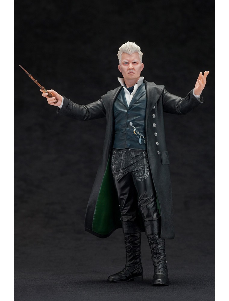 KOTOBUKIYA ANIMALI FANTASTICI 2 GELLERT GRINDELWALD ARTFX+ ST STATUA