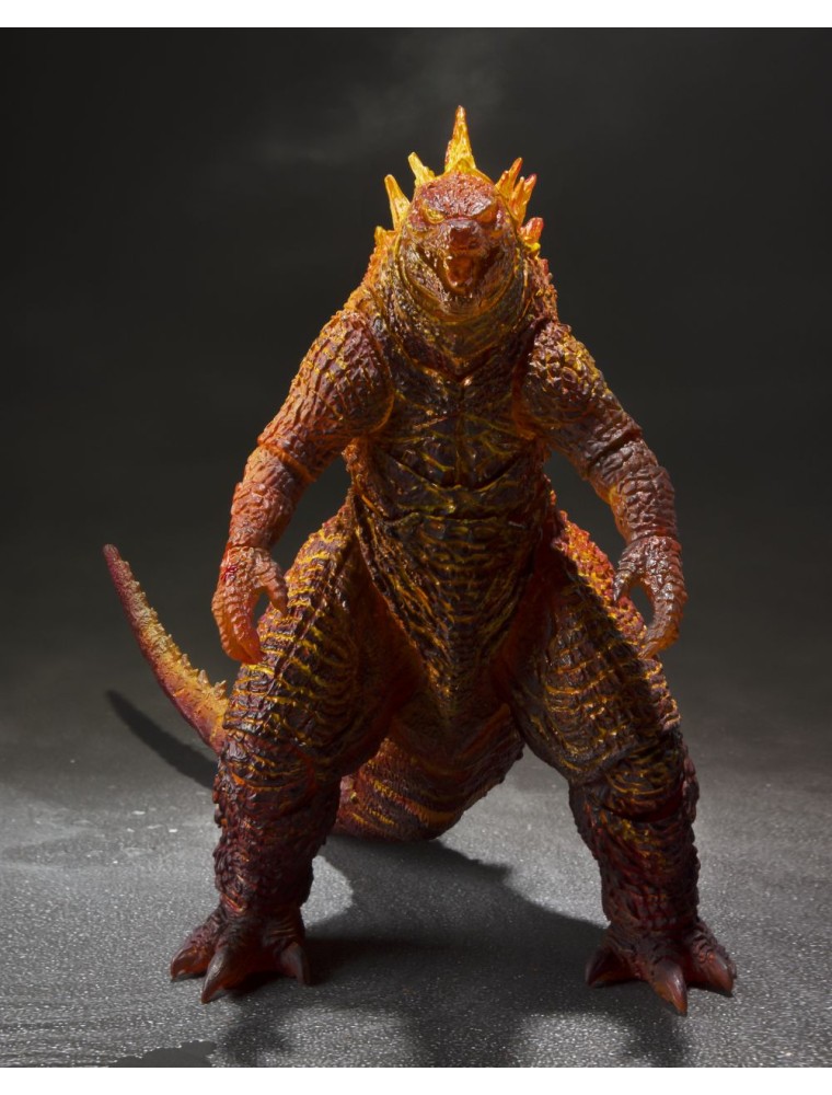 Godzilla: Re dei Mostri 2019 Figura S.H. Godzilla in Fiamme Bandai