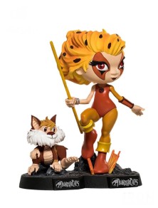 IRON STUDIO THUNDERCATS CHEETARA & SNARF MINICO FIGURA