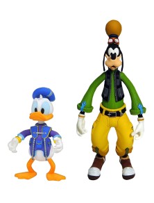 DIAMOND SELECT KINGDOM HEARTS 3 SELECT GOOFY & DONALD ACTION FIGURE