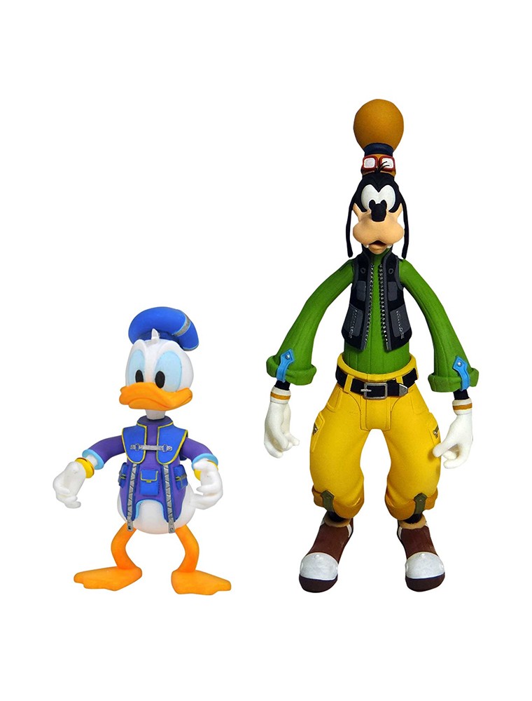 DIAMOND SELECT KINGDOM HEARTS 3 SELECT GOOFY & DONALD ACTION FIGURE