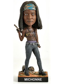 ROYAL BOBBLES THE WALKING DEAD MICHONNE BOBBLEHEAD HEADKNOCKER