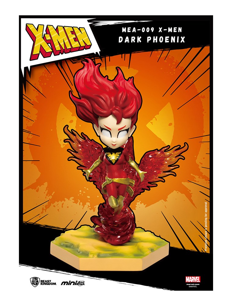 Beast Kingdom X-men Dark Phoenix Mini Uova Attack Mini Figura