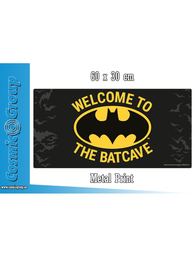 Pyramid International Batman Batcave Metallo Sign Poster