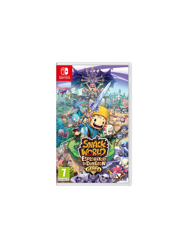 SNACK WORLD: ESPLORATORI DI DUNGEON GOLD GIOCO RUOLO (RPG) - NINTENDO SWITCH