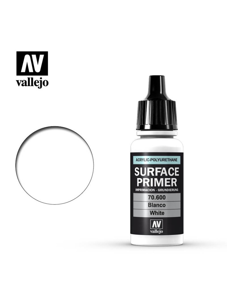 VALLEJO MODEL AIR 70600 SURF PRIMER WHITE COLORI VALLEJO