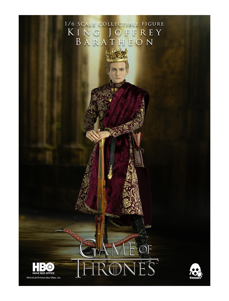 THREEZERO GOT KING JOFFREY BARATHEON 1/6 REG AF ACTION FIGURE