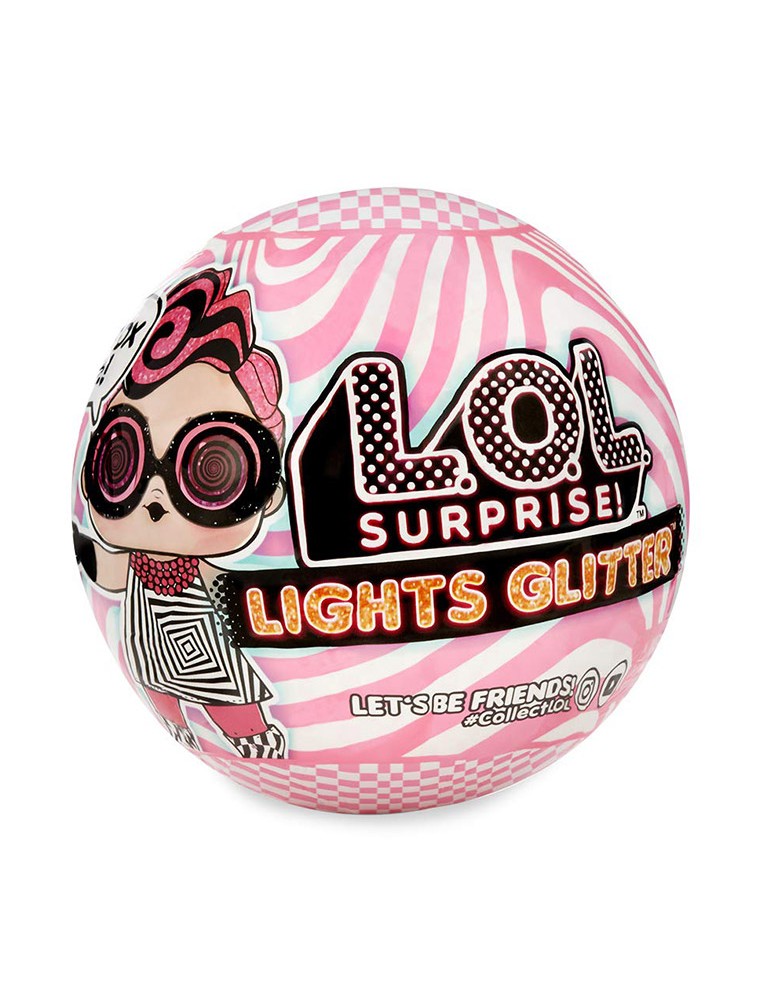 LOL SURPRISE LIGHTS GLITTER BAMBOLINE - BAMBOLE E ACCESSORI