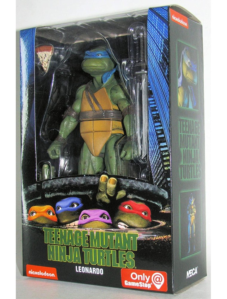 Tartarughe Ninja alla Riscossa Film 1990 Figura Leonardo 15 cm Neca