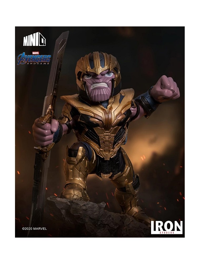 IRON STUDIO AVENGERS ENDGAME THANOS MINICO STATUA