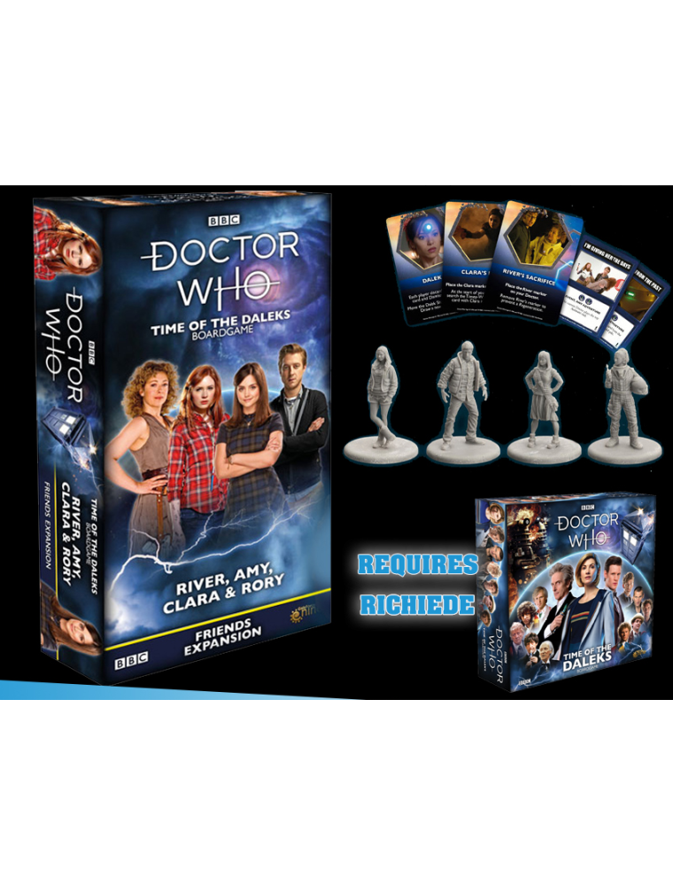 GF9-BATTLEFRONT DOCTOR WHO TOTD FRIENDS EXPANSION 1 GIOCO DA TAVOLO