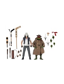 Tartarughe Ninja 1990 Figura Casey Jones & Raffaello 17 cm Neca