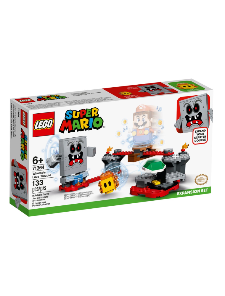 LEGO SUPER MARIO 71364 - GUAI CON LA LAVA DI WOMP PACK ESPANSIONE