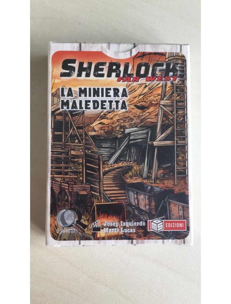 MSEDIZIONI - Sherlock Serie Far West: La Miniera Maledetta Mazzo di Carte