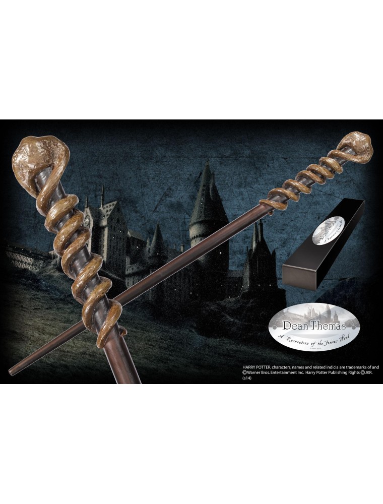 Harry Potter Bacchetta Magica Dean Thomas Character Noble Collection