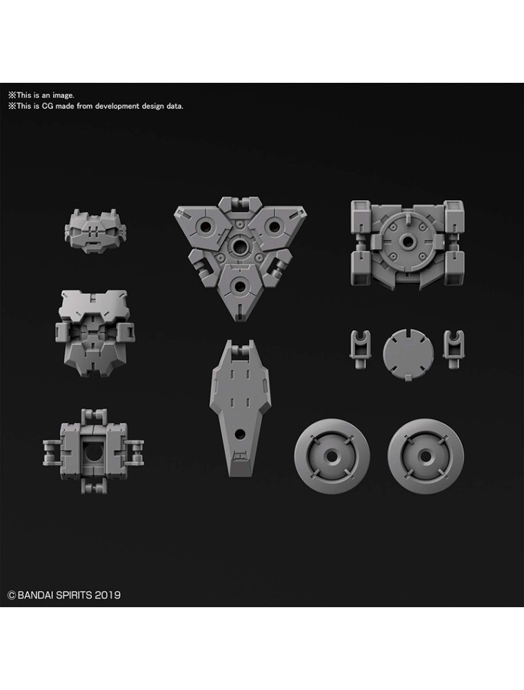 BANDAI MODEL KIT 30MM OP ARM SPY DR RABIOT EX L GRA 1/144 MODEL KIT