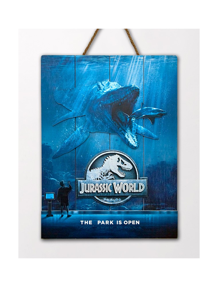 Doctor Da Collezionejurassic World Mossa In Legno Poster Poster