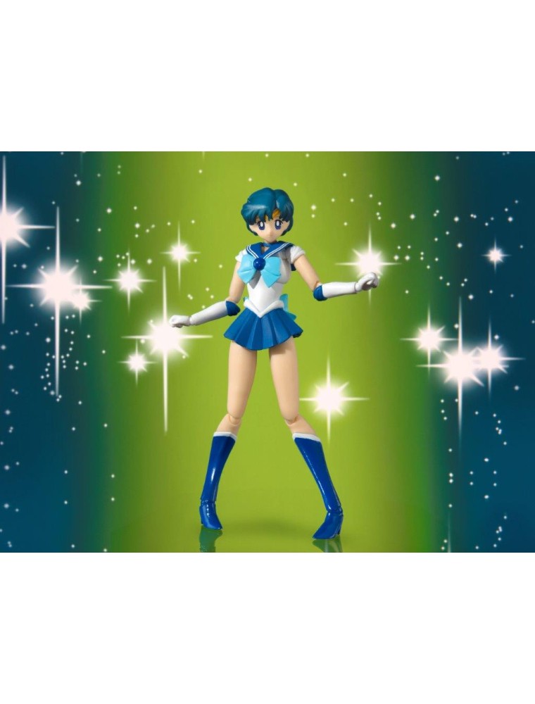 BANDAI SAILOR MERCURY ANIMATION COLOR ED SHF ACTION FIGURE