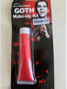 CREMA MAKE UP PANTONE ROSSO GOTH REAL HALLOWEEN