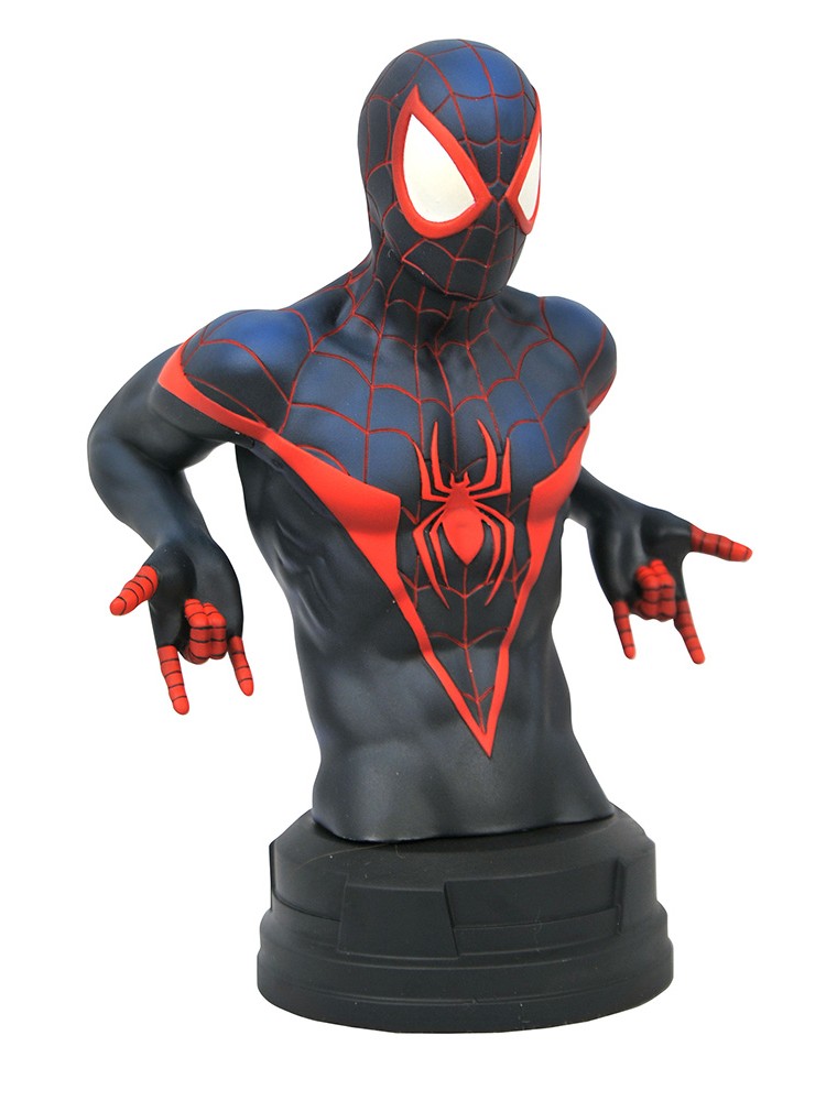 Diamond Select Marvel Comic Miles Morales Busto Bustoo