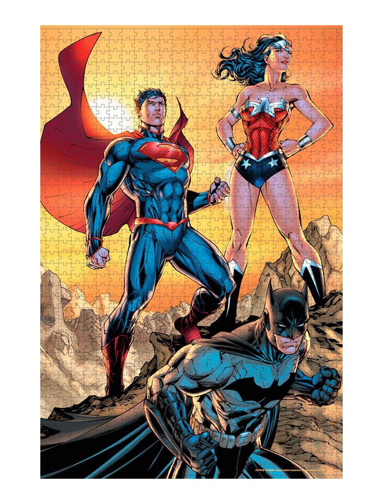 SD TOYS DC UNIVERSE JUSTICE LEAGUE TRIO PUZZLE PUZZLE