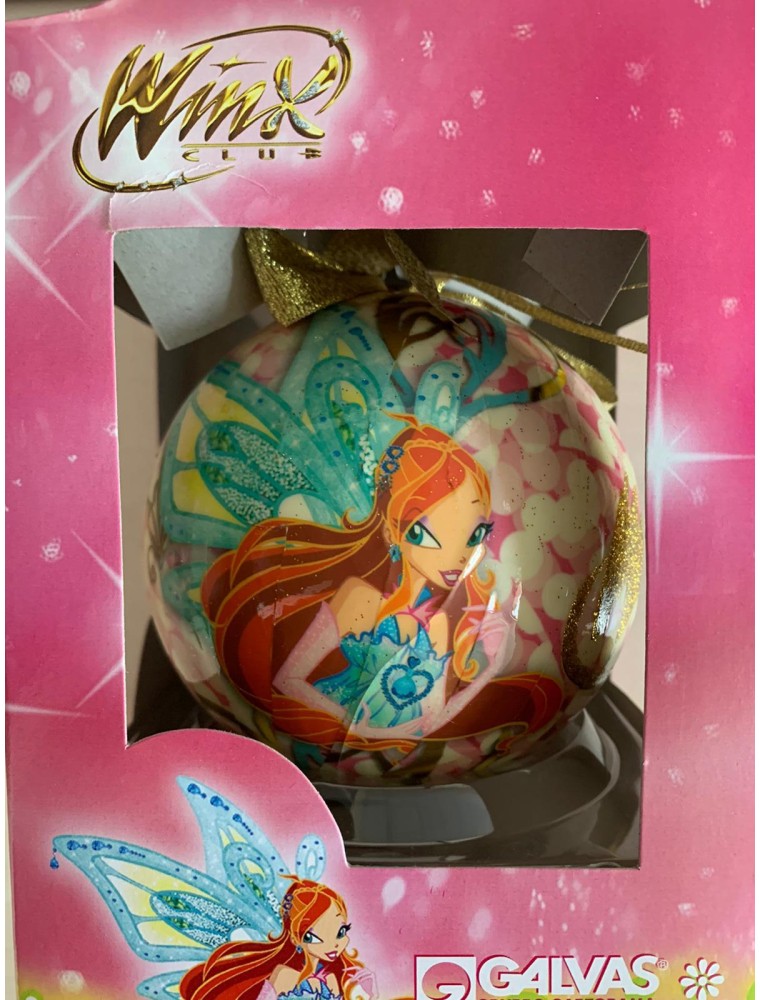 GALVAS 96050 PALLINA SFERA IN CARTA WINX ASSORTITI DIAMETRO 11 CM ADDOBBI NATALE