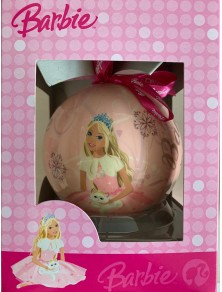 GALVAS 98050 PALLINA SFERA IN CARTA BARBIE ASSORTITI DIAMETRO 11 CM ADDOBBI NATALE