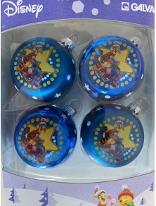 SET 4 PALLINE BLU WINNIE...