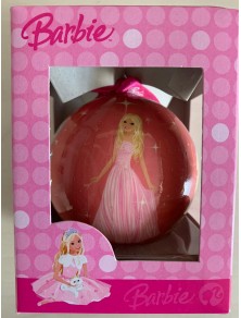 GALVAS 98049 PALLINA SFERA IN CARTA BARBIE ASSORTITI DIAMETRO 7,5 CM ADDOBBI NATALE