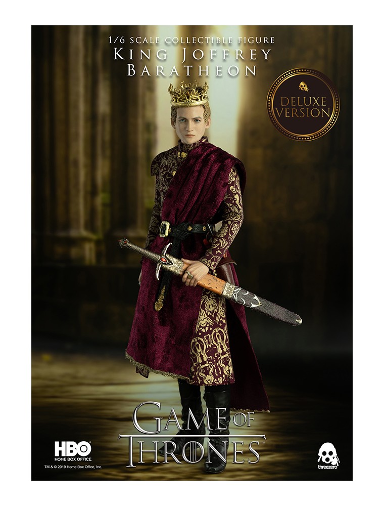 THREEZERO GOT KING JOFFREY BARATHEON 1/6 DLX AF ACTION FIGURE