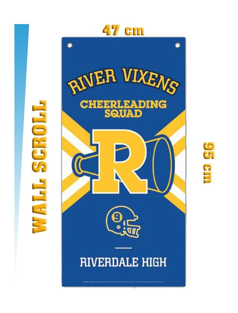 RIVERDALE CHEEERLEADING WALL BANNER WALL SCROLL BS STUDIO