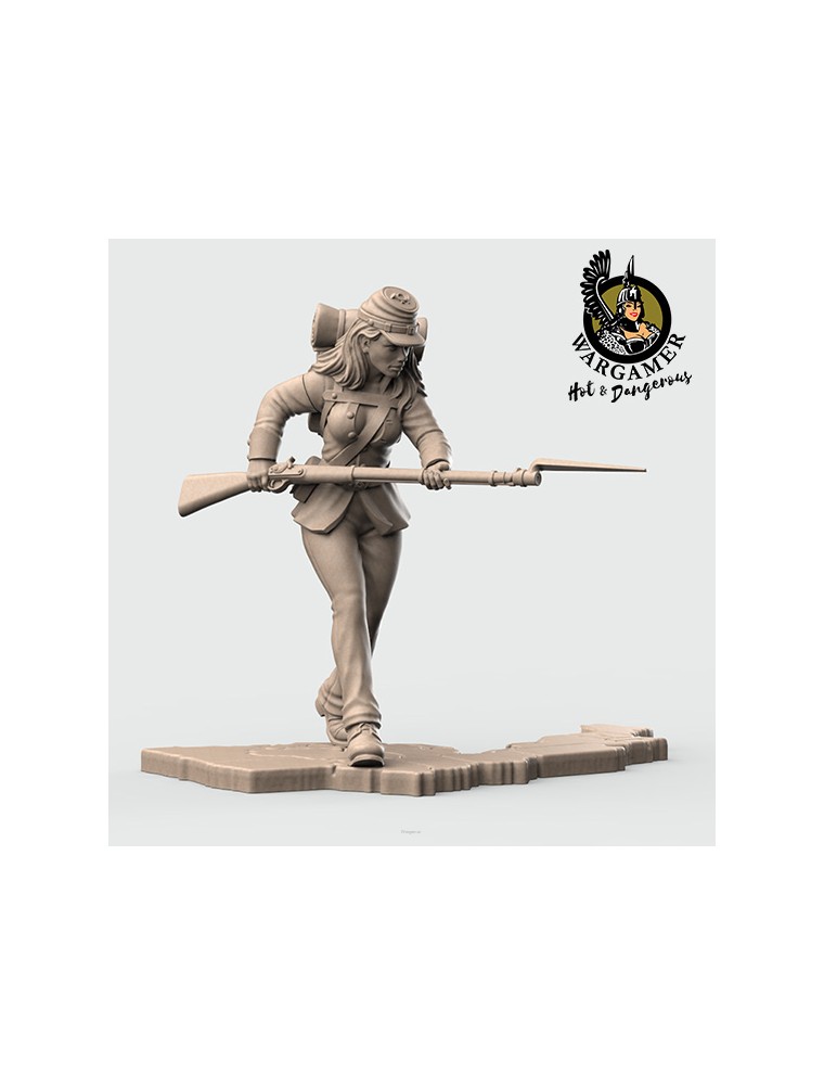 54 Mm Clara From The Union Infantry Miniature E Modellismo Hot E Dagerous