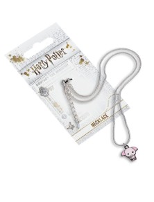 Harry Potter Collana con Ciondolo Elfo Dobby rosa 40 cm The Carat Shop