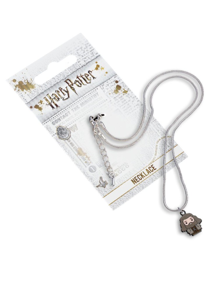 Harry Potter Collana con Ciondolo Rebeus Hagrid 40 cm The Carat Shop