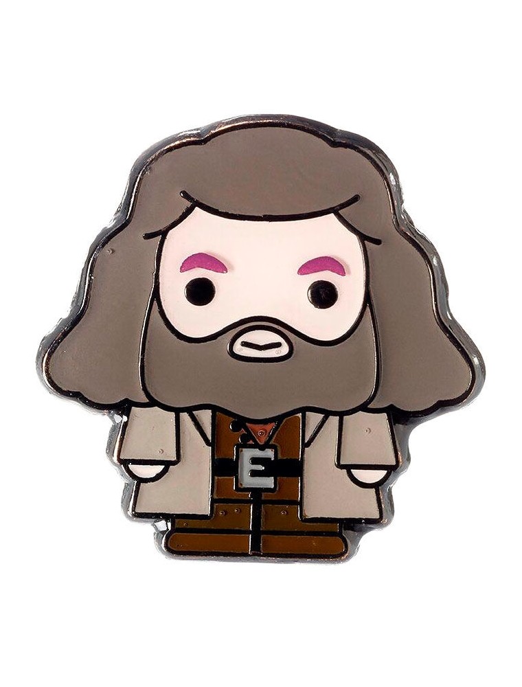 Harry Potter Spilla Distintivo Rebeus Hagrid 2 x 2 cm The Carat Shop