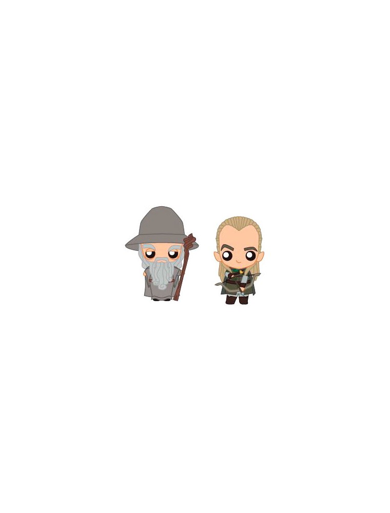 The Il Signore Degli Anelli Gandalf & Legolas Set 2 Pokis Figures Sd Toys