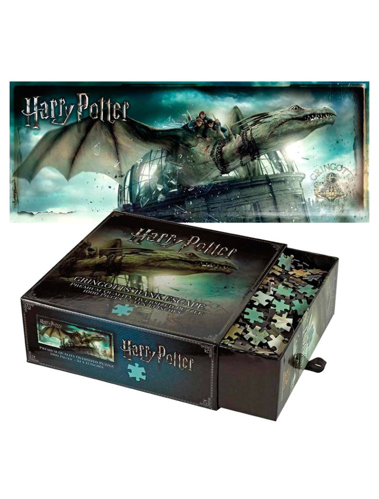 Harry Potter Puzzle Fuga dalla Banca Gringott 1000 Pezzi Noble Collection