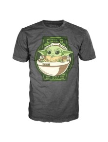 Star Wars Mandalorian Yoda The Bambino On Board T-shirt Funko