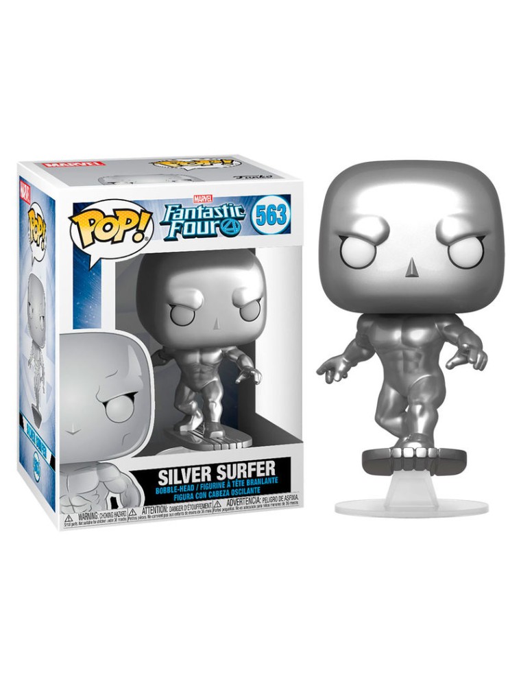 Pop Figura Marvel Fantastic Four Silver Surfer Funko