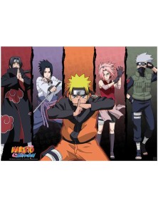 Naruto Shippuden - Poster "shippuden Group #1" (52x38)