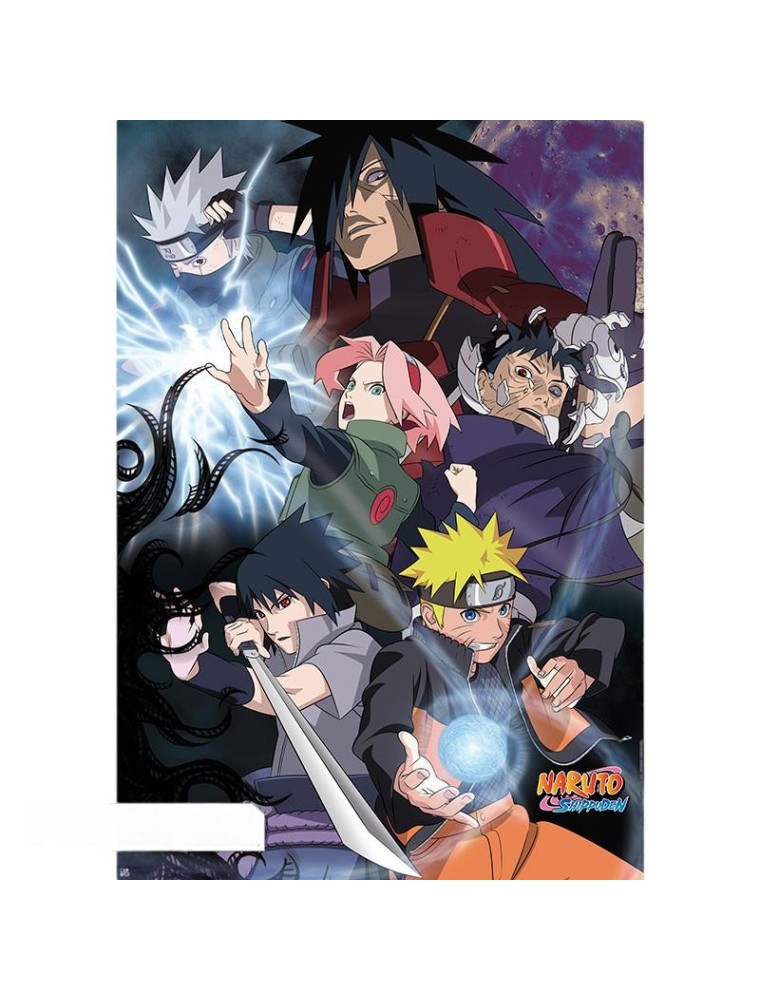 Naruto Shippuden - Poster "group Ninja War" (91.5x61)