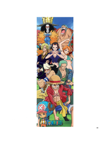 One Piece Poster da Porta...