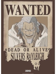 One Piece - Poster Ricercato "Wanted Rayleigh" 52 x 38 cm AbyStyle