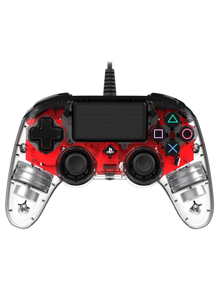 NACON CTRL WIRED ROSSO LUMINOSO PS4 JOYPAD