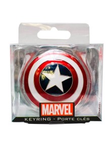 Marvel Captain America Shield Metallo Portachiavi Semic Studio