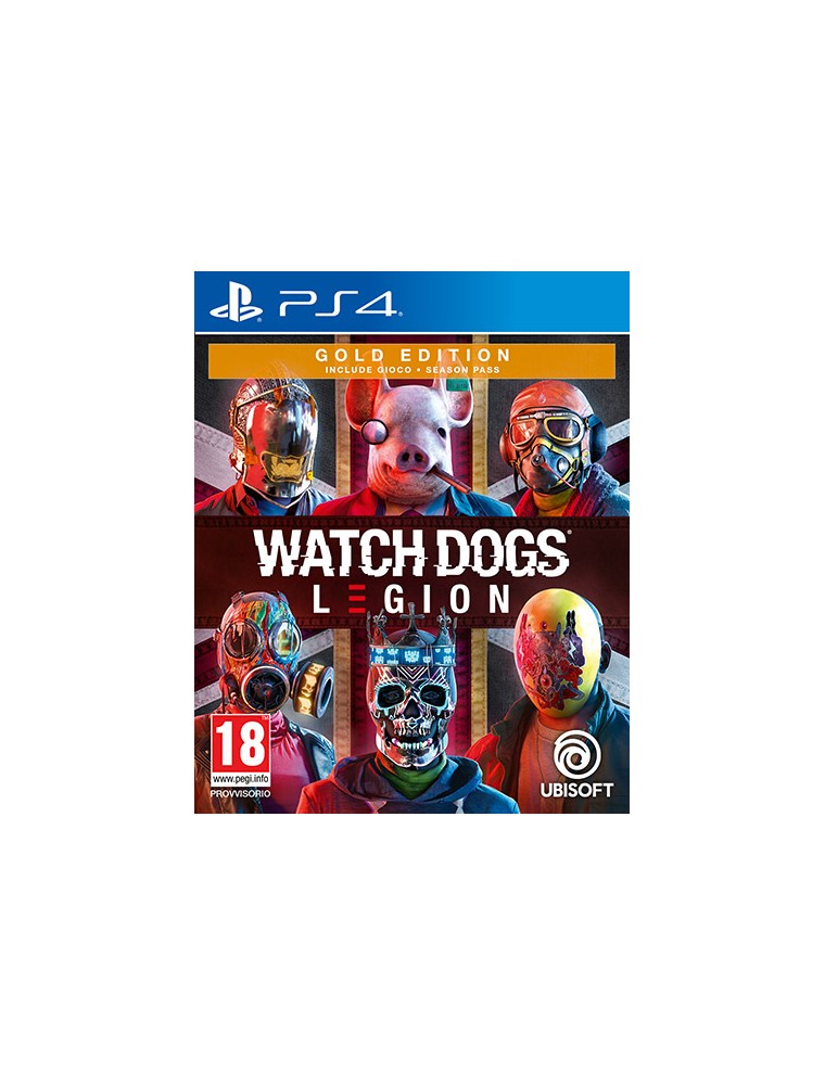 WATCH DOGS LEGION GOLD EDITION AZIONE AVVENTURA - PLAYSTATION 4