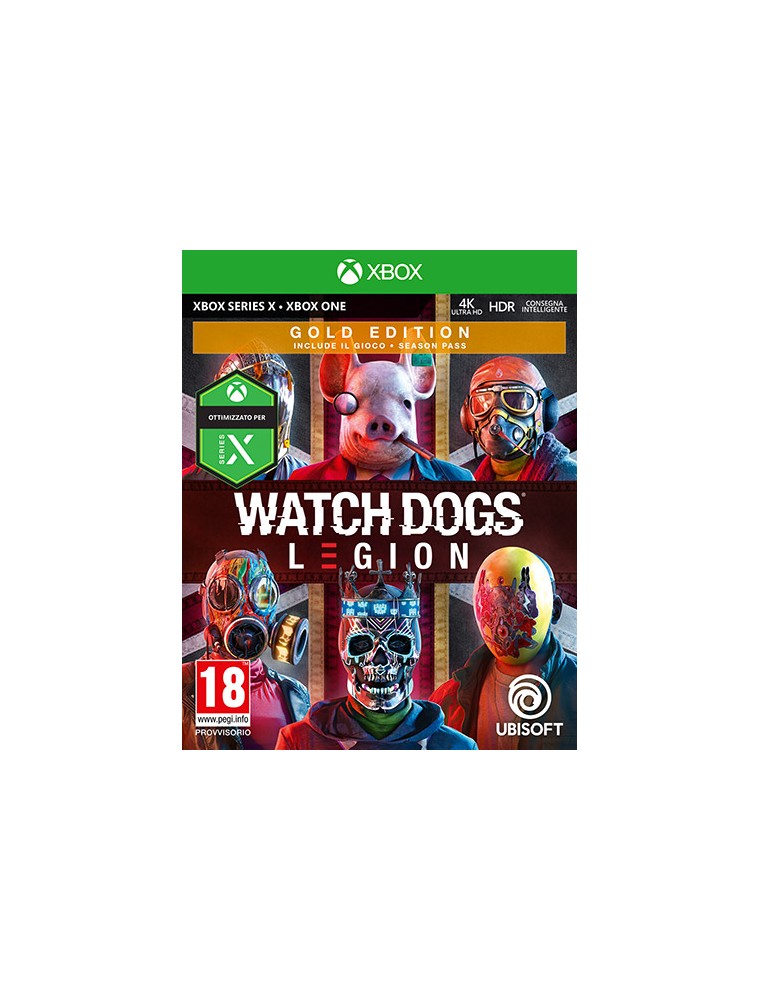 WATCH DOGS LEGION GOLD EDITION AZIONE AVVENTURA - XBOX ONE