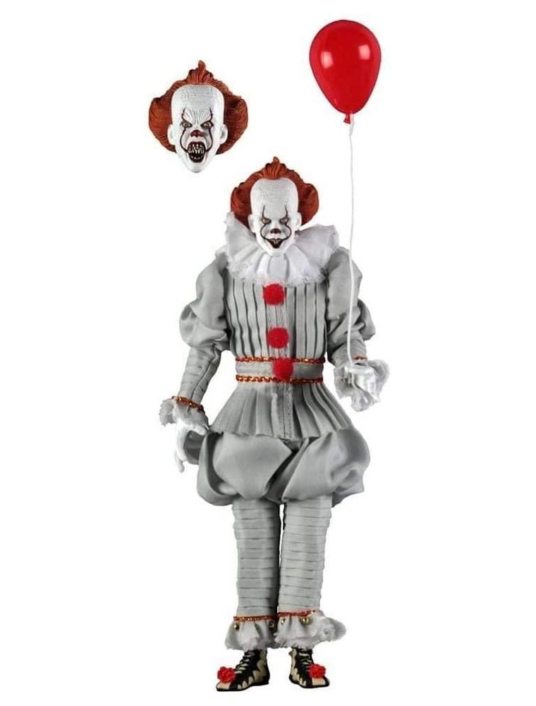 It Film Stephen King del 2017 Retro Statua Pennywise Figura 20 cm Neca